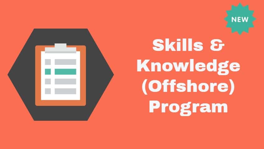 ISNetworld® - Skills and Knowledge (Offshore) Program