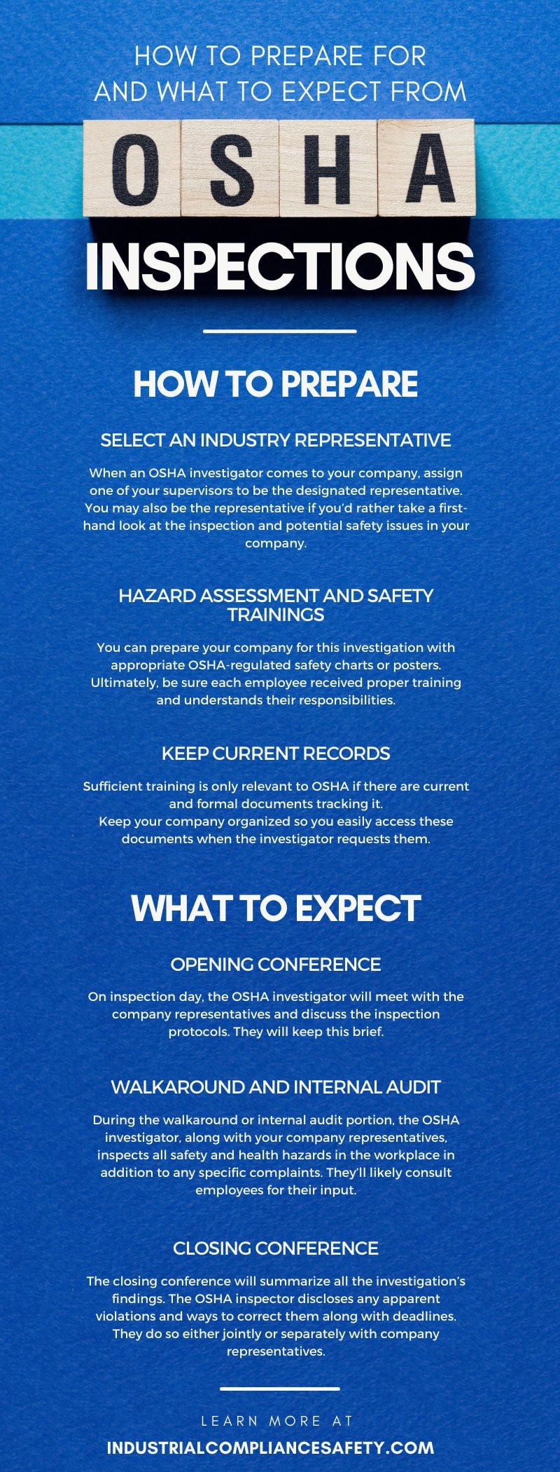 How To Prepare for and What To Expect From OSHA Inspections